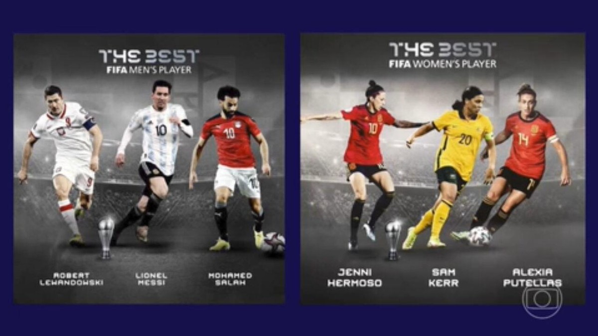 Fifa divulga os finalistas do prêmio de melhor jogador do mundo - Guararema  News