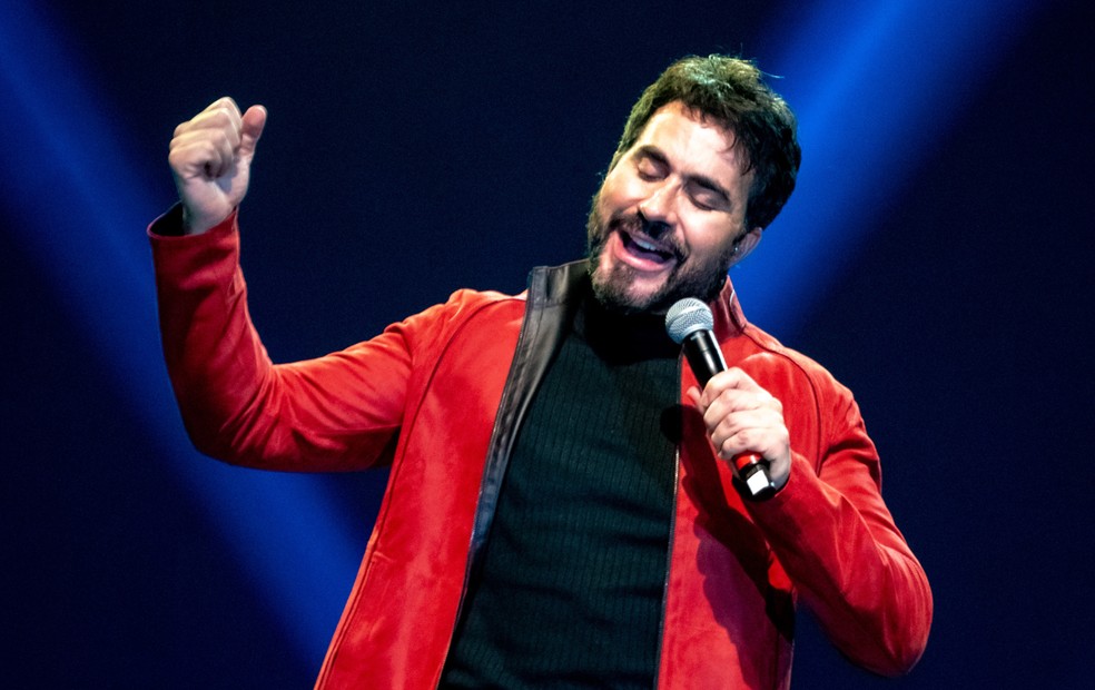 Olímpia promove show do Padre Fábio de Melo para celebrar 50 anos da Diocese de Barretos — Foto: Prefeitura de Olímpia/Divulgação