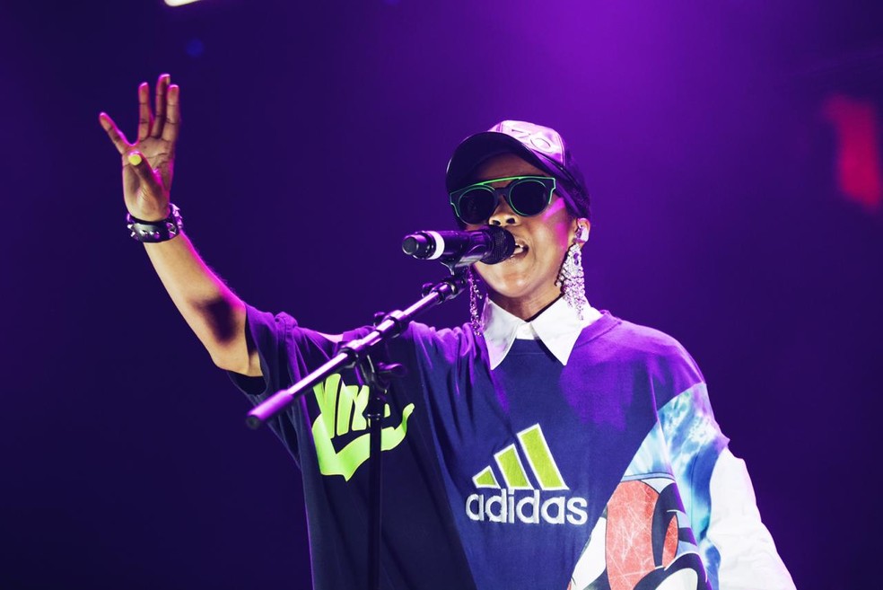 Lauryn Hill se apresenta em São Paulo. — Foto: Fabrizio Toniolo/Flash Bang Media House