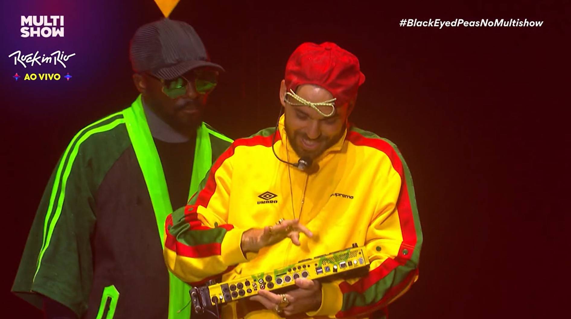 Black Eyed Peas recebe Papatinho no Rock in Rio 2026