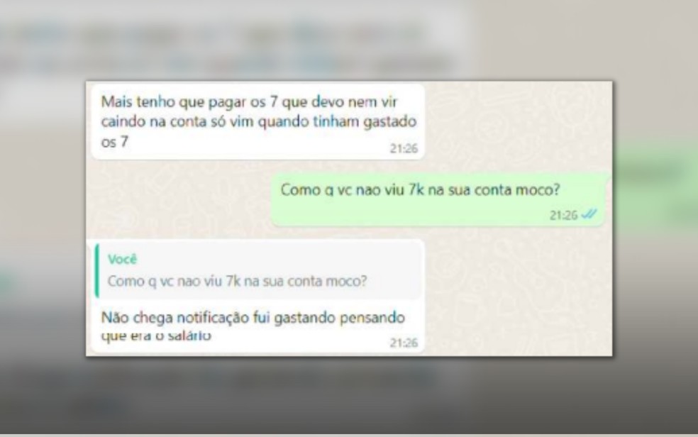 Conversa entre o presidente Hugo Jorge Bravo e o jogador Marcos Vinicius Alves Barreira, conhecido como Romário  — Foto: Reprodução/Ministério Público e montagem/g1
