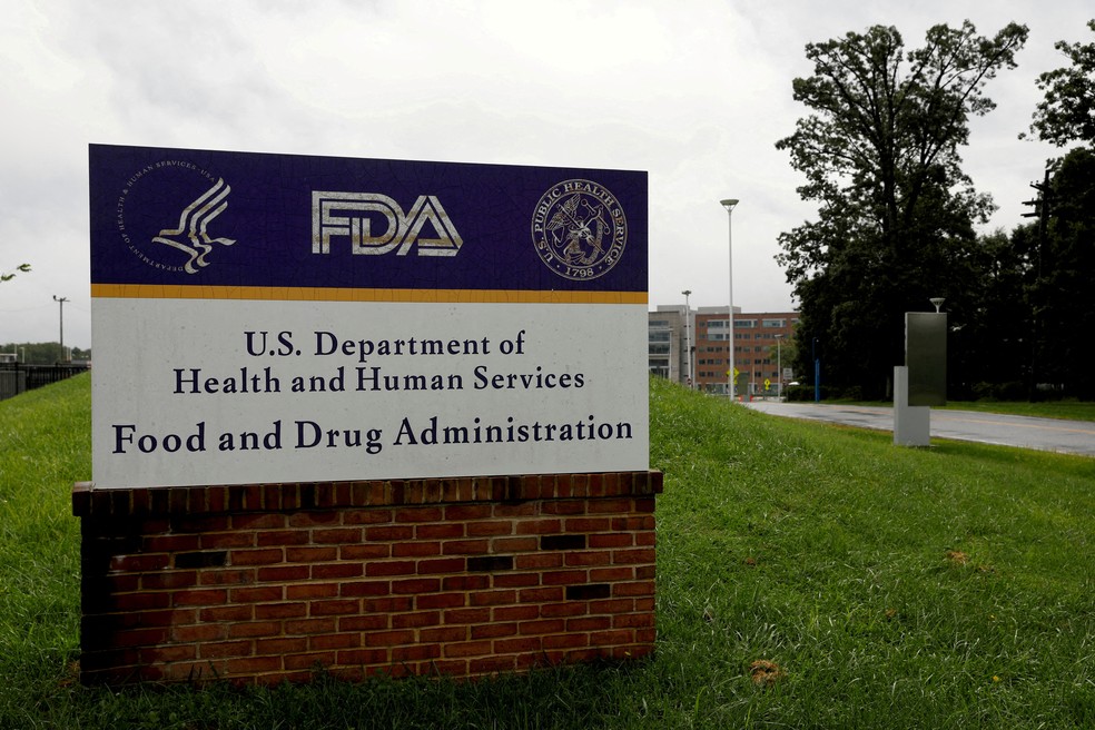 Sede da Food and Drug Administration (FDA), agência que regula medicamentos nos Estados Unidos, em White Oak, no estado norte-americano de Maryland. — Foto: REUTERS/Andrew Kelly/File Photo