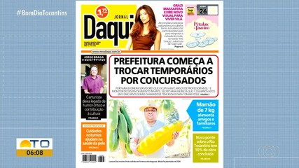 Confira os assuntos em destaque no Jornal Daqui