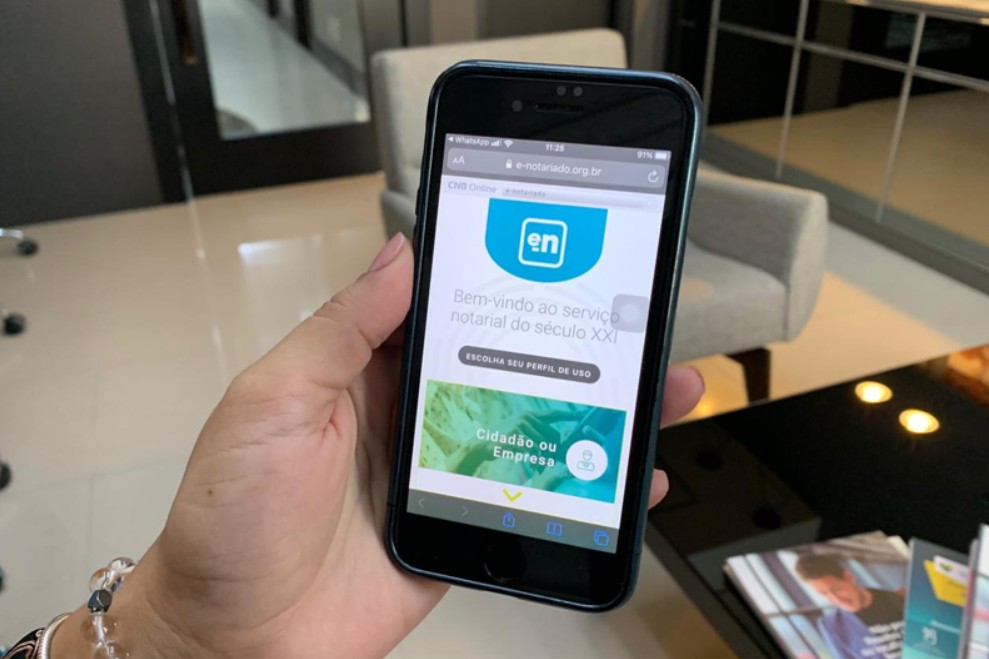 Amazonas registra alta em serviços de cartório pela internet