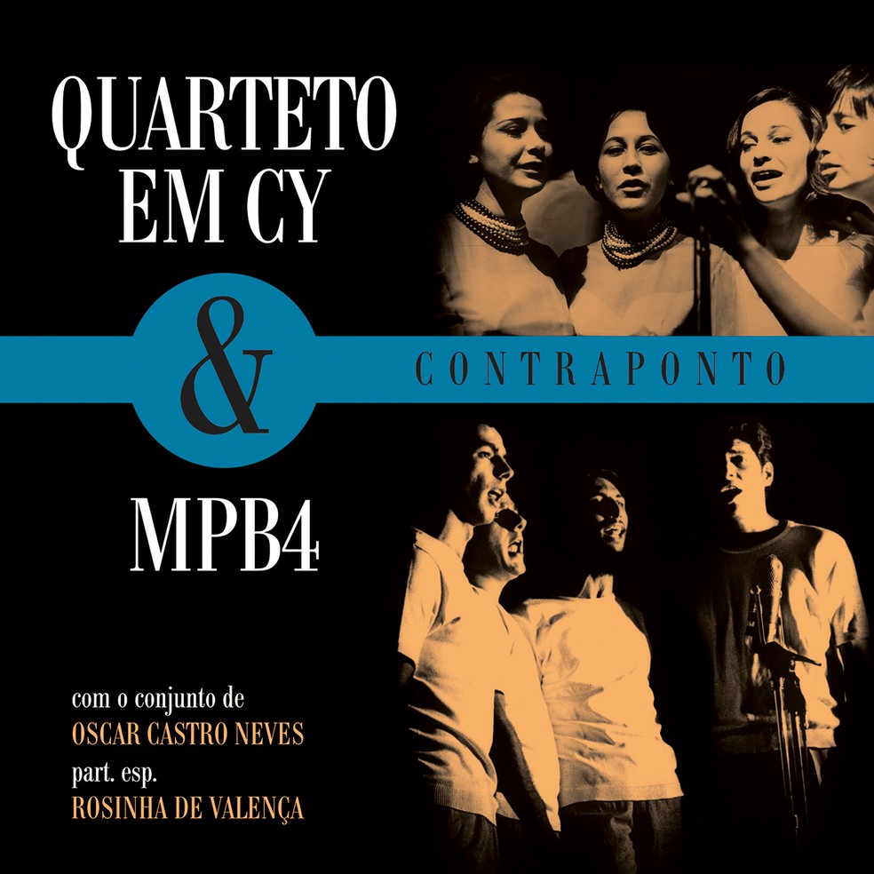 Disco de Vinil Quarteto em Cy, Em Cy Maior, 1968. MONO.