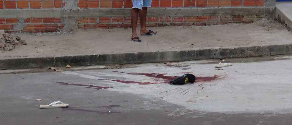 Vítima foi morta dentro de casa — Foto: Reprodução/TV Mirante