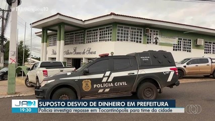 PC investiga suposto desvio de dinheiro de Prefeitura para o time Tocantinópolis