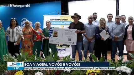 Sistema digital para Cartão Intermunicipal da Pessoa Idosa é lançado em Palmas