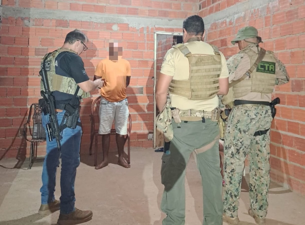 Polícia Civil prende em Matões homem condenado por estupro de vulnerável no Piauí