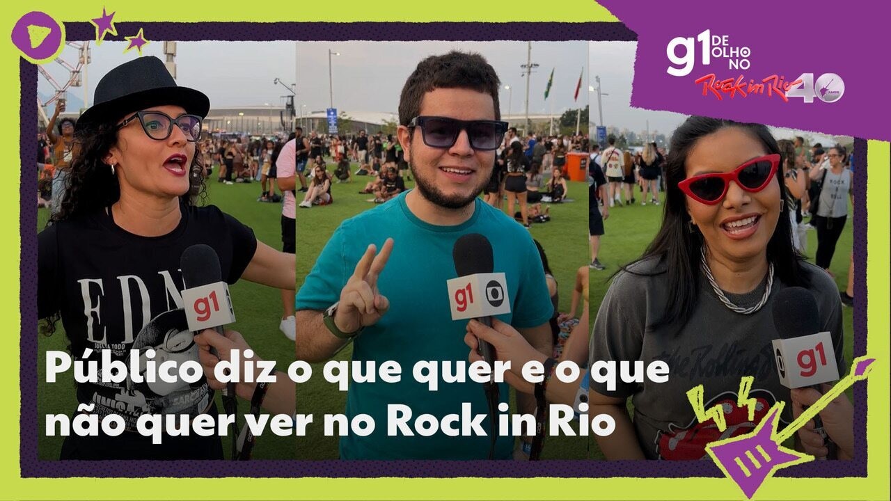 Quais são as atrações que o público amaria ver e quais não aguenta mais no Rock in Rio