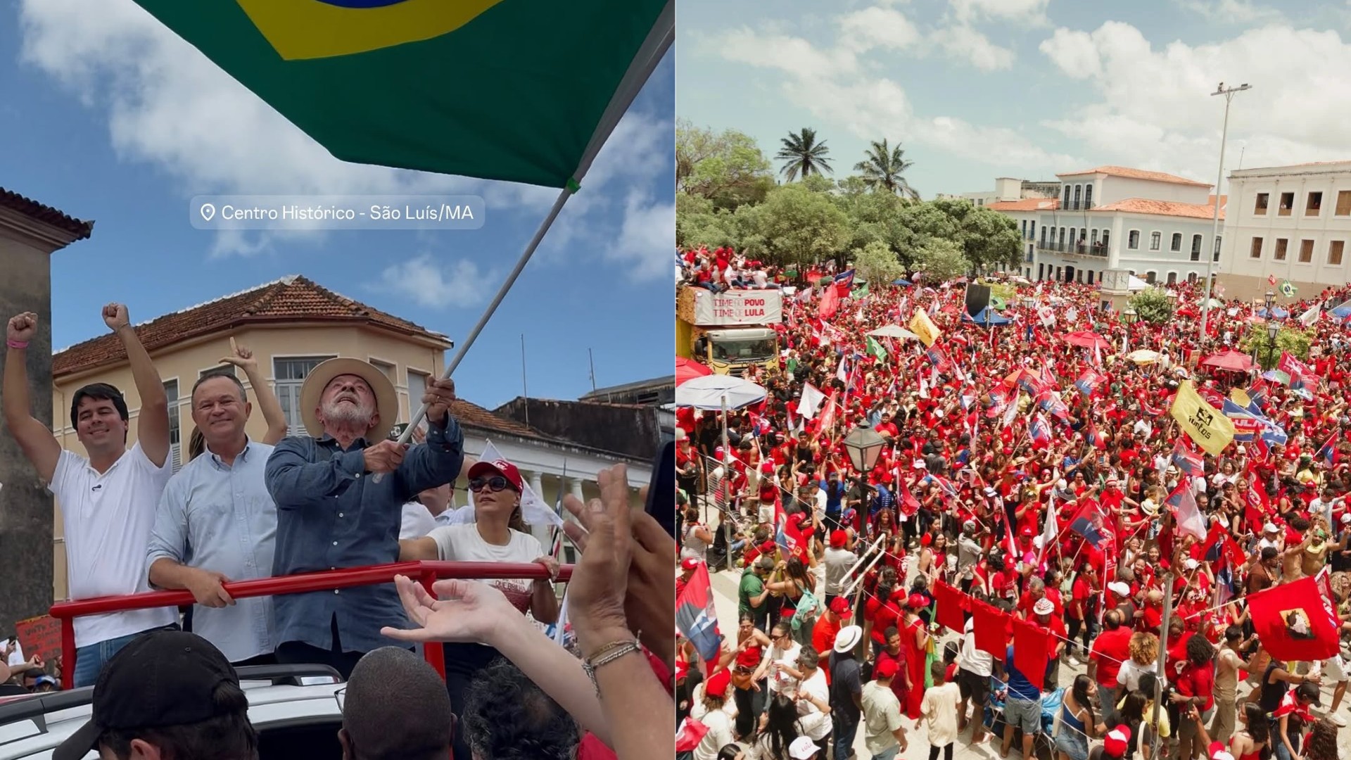 No Maranhão, Lula diz que disputa pela última vez a Presidência e promete mandato ‘histórico’