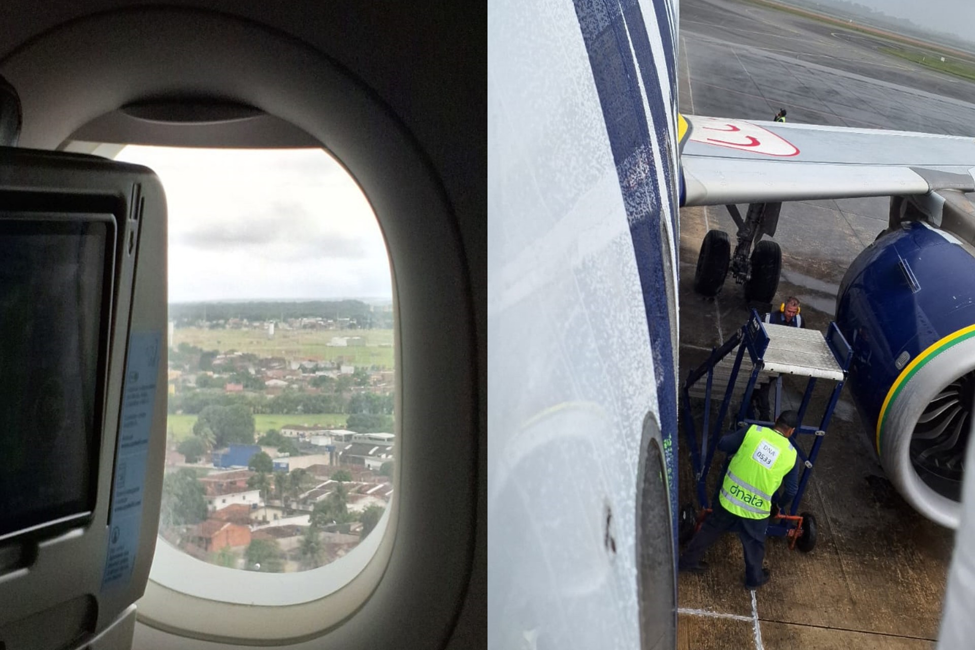 Passageiro de voo entre Maceió e Rio Preto fala sobre colisão com pássaro na decolagem: 'pancada seca e alta'
