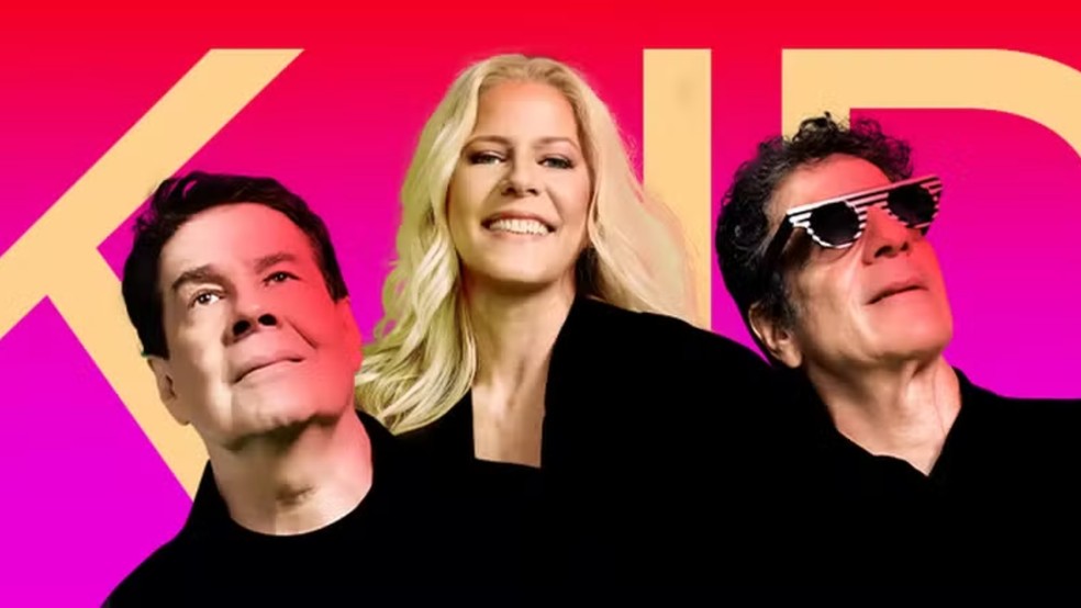 Imagem promocional da turnê 'Eu tive um sonho', do Kid Abelha — Foto: Reprodução