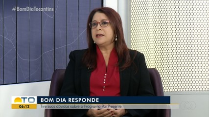 Juíza explica sobre a campanha Pai Presente no Bom Dia Responde
