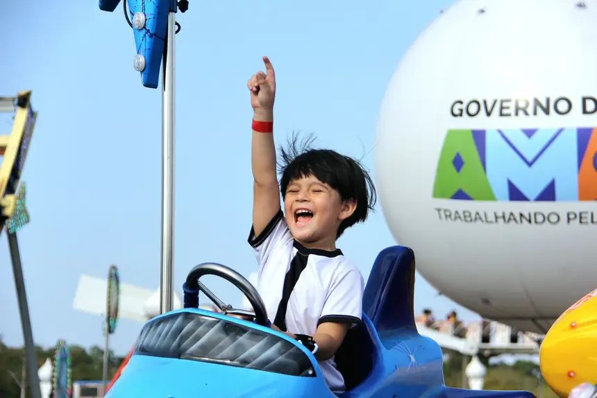 Parque de diversões da Expofeira do Amapá será gratuito nesta segunda-feira (8)
