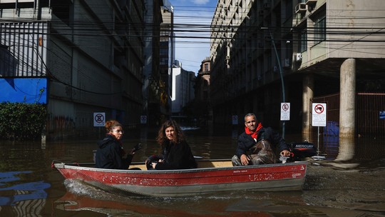 RS tem alerta de risco muito alto de inundações hoje; SIGA - Foto: (Adriano Machado/Reuters)