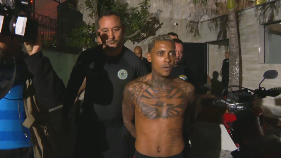 Poze do Rodo foi preso na manhã desta quinta-feira (29) — Foto: Reprodução/ TV Globo