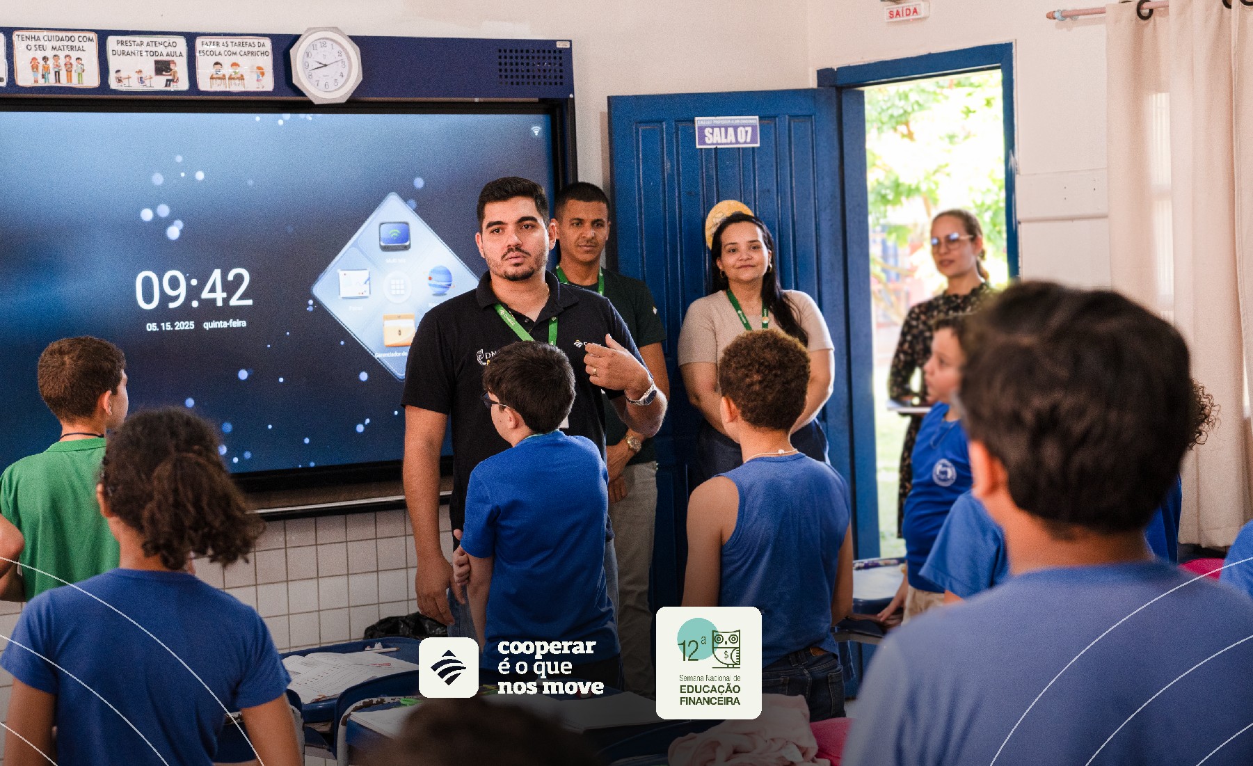 CrediSIS leva educação financeira para alunos do 5º ano na 12ª Semana ENEF