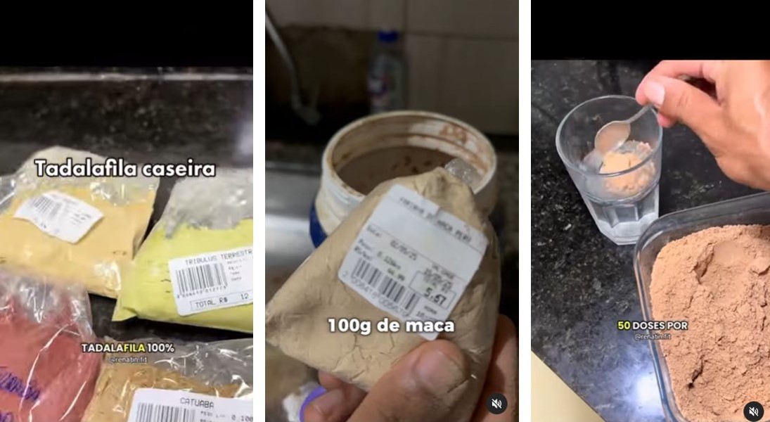 'Tadalafila caseira': receitas virais prometem estimulante de baixo custo; veja riscos