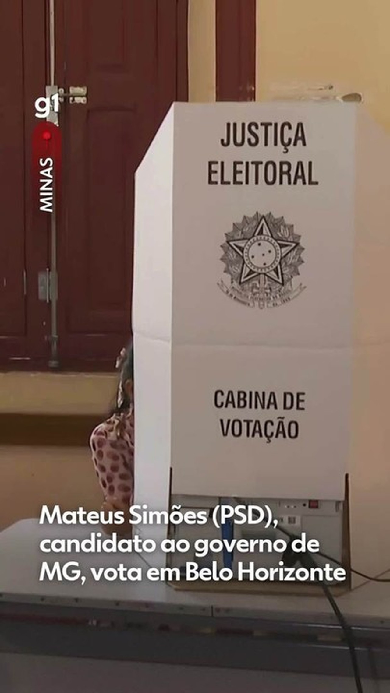 Mateus Simões (PSD) vota em Belo Horizonte