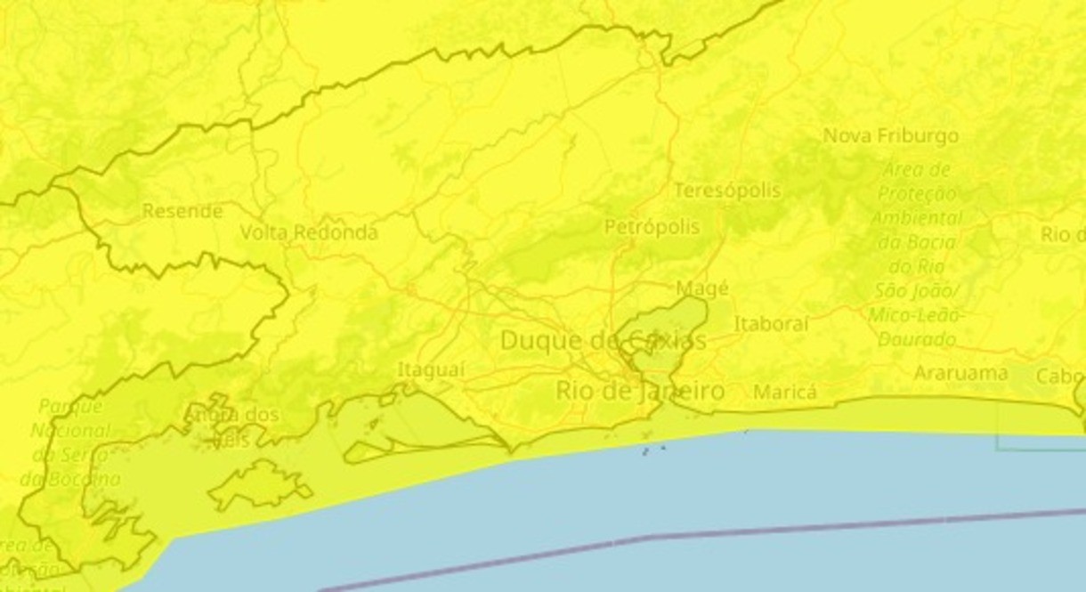 Inmet emite alerta de tempestade para cidades do Sul do Rio e Costa Verde