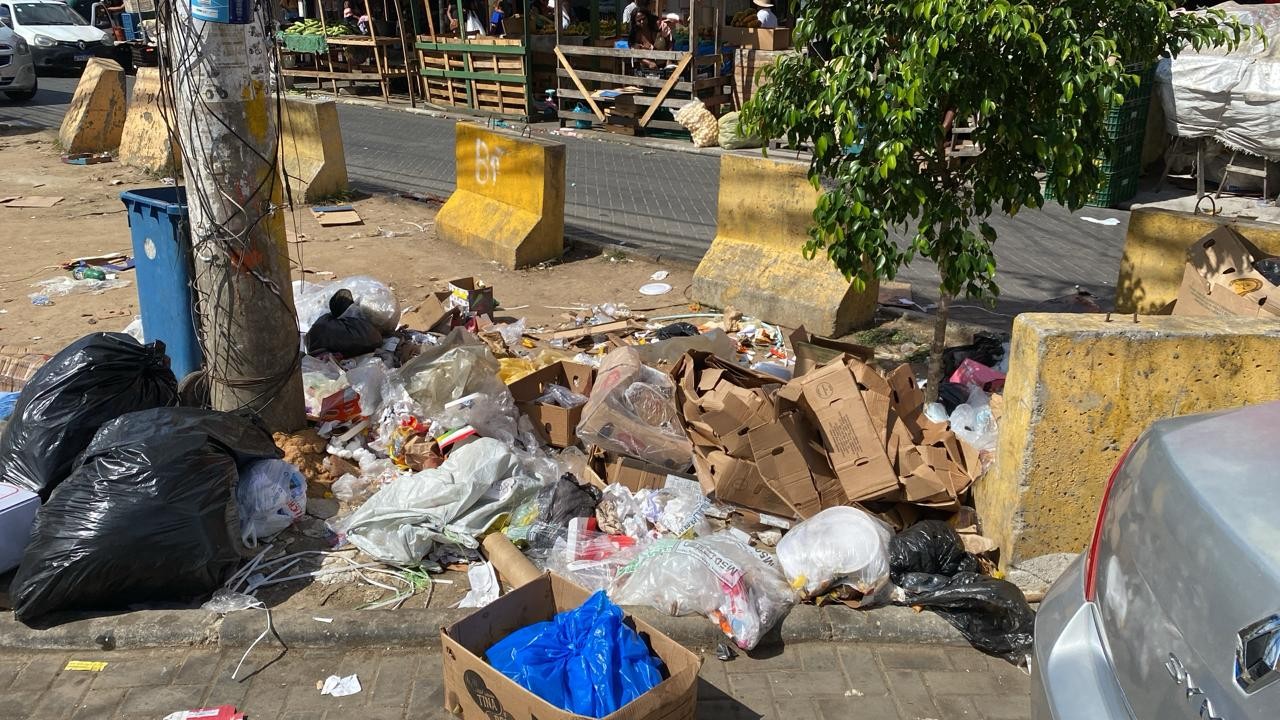 Serviço de coleta de lixo é suspenso em Feira de Santana