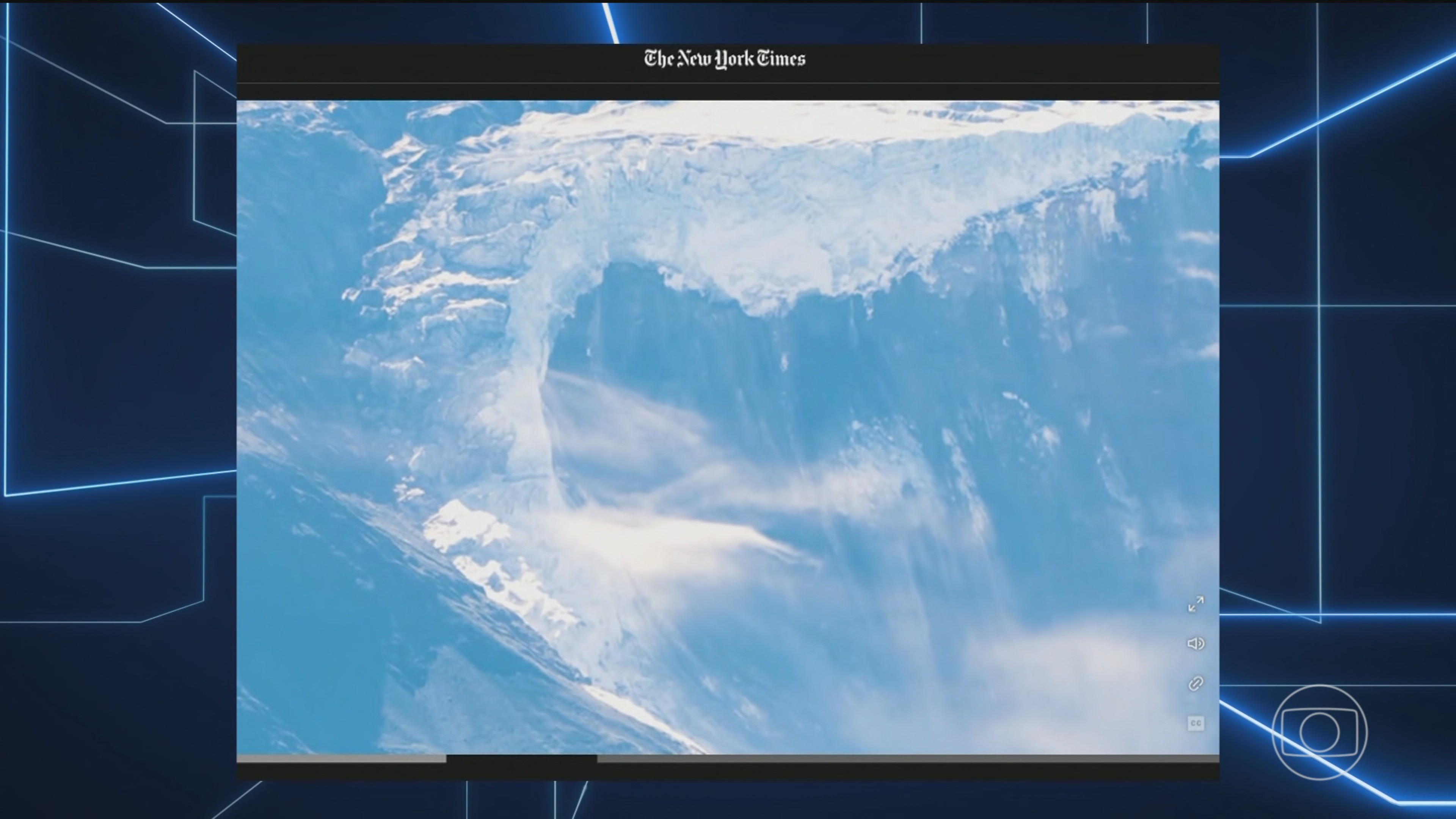 Imprensa americana publica vídeo que mostra o começo da avalanche no Nepal