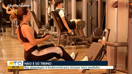 Alimentação equilibrada pode ajudar alcançar bons resultados na academia