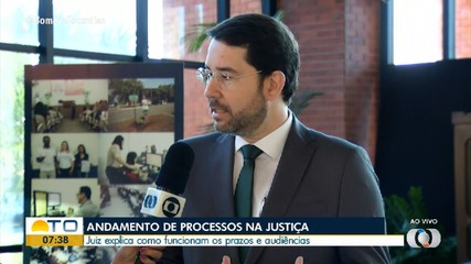 Juiz explica como funcionam os prazos e audiências nos processos no Tocantins