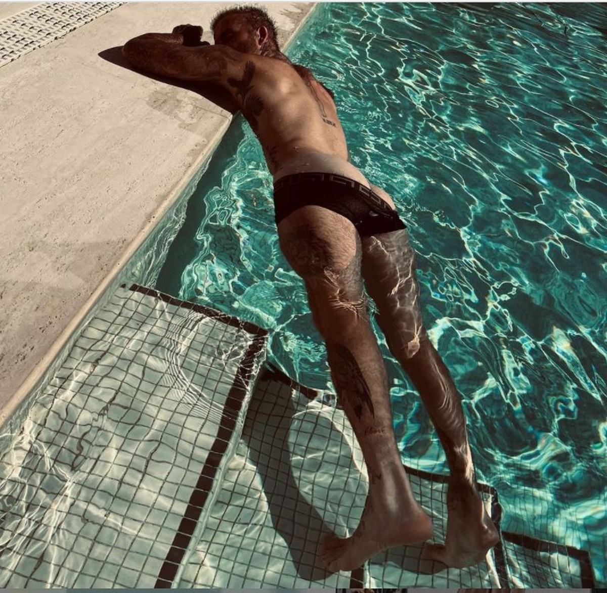 David beckham top speedo