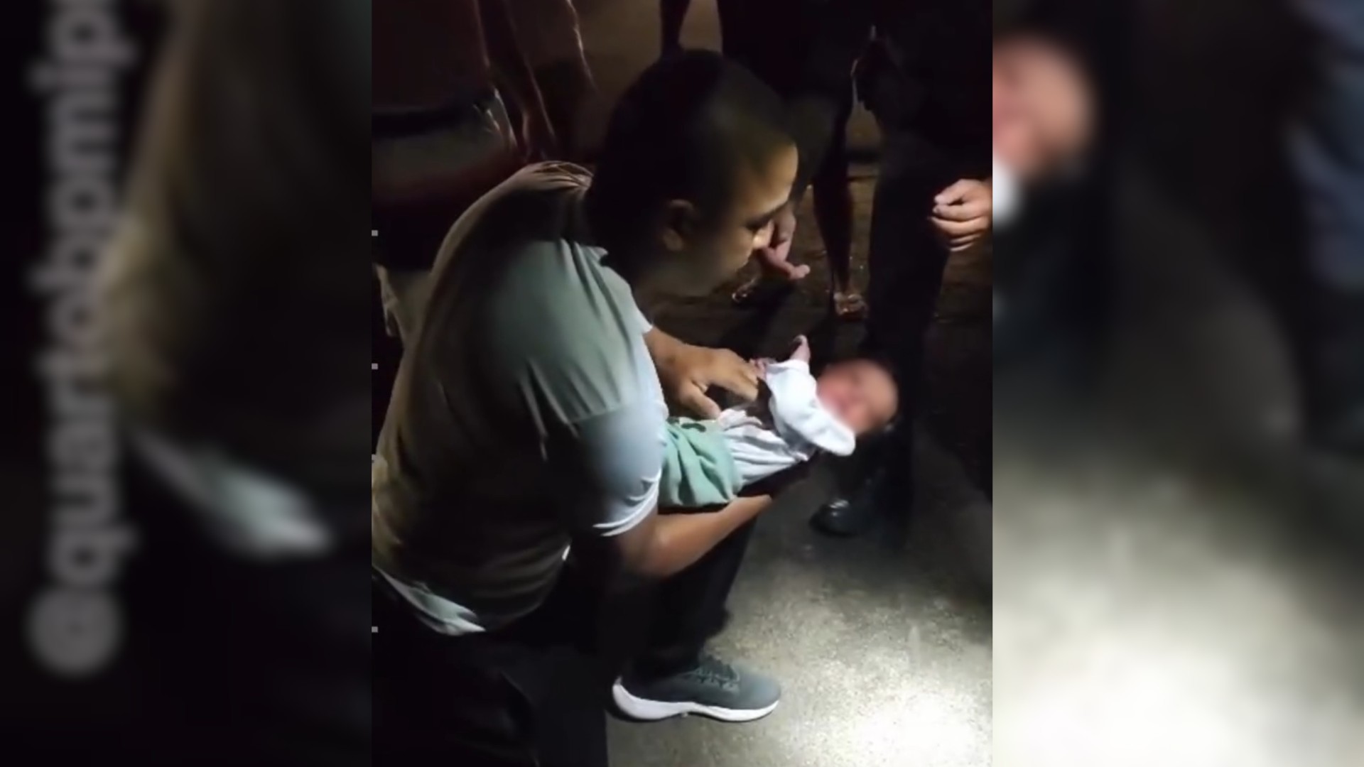 PMs salvam bebê de 13 dias que engasgou com leite e desmaiou em Bauru
