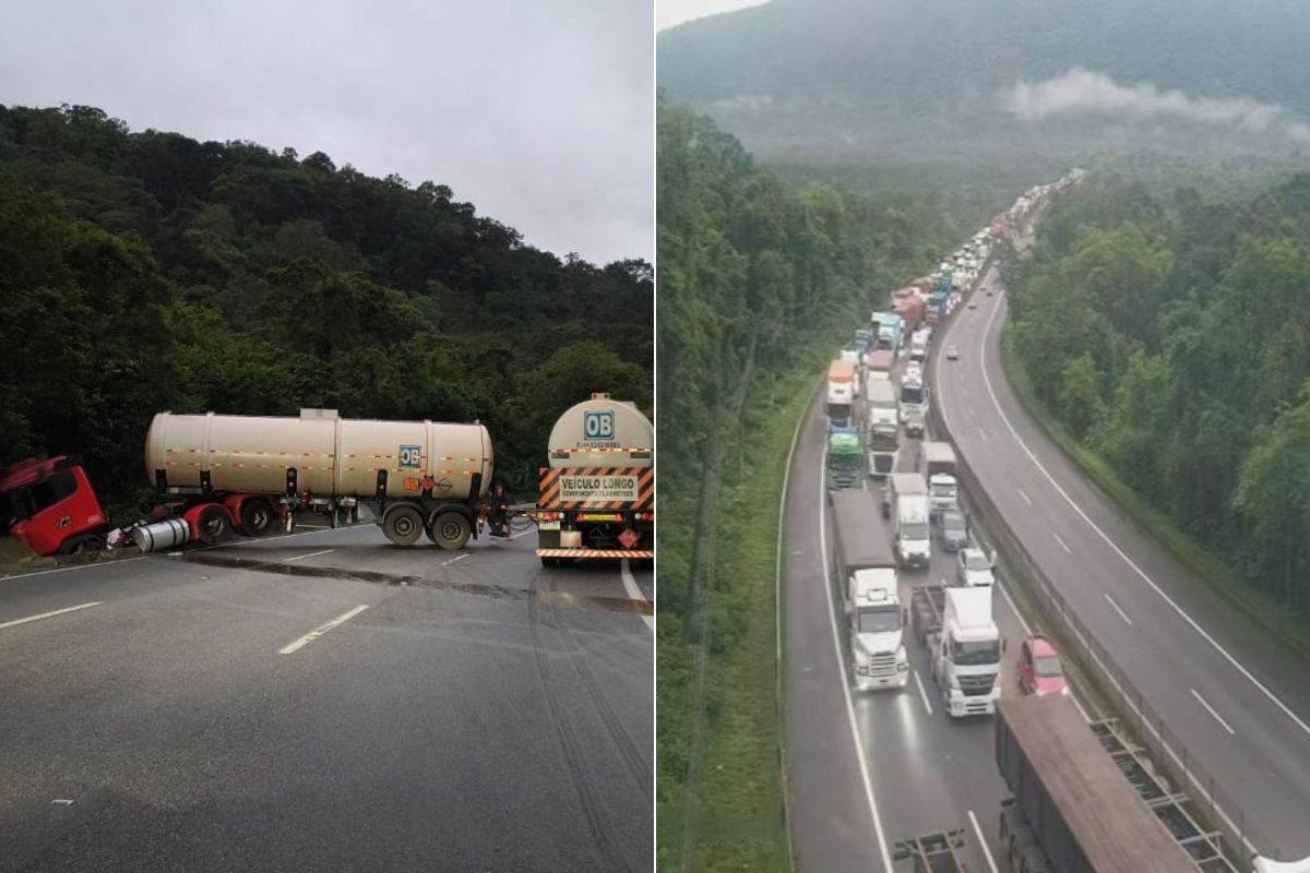 Carreta sofre pane mecânica e causa congestionamento na rodovia Cônego Domênico Rangoni