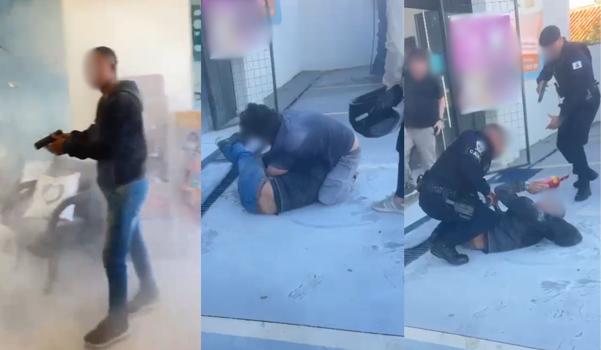 VÍDEO: PM de folga agride e atira em comerciantes durante discussão por cobrança de dívida em Tatuí