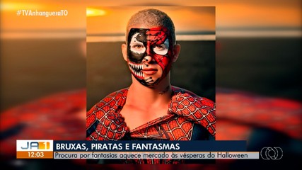 Aumenta a procura por fantasias de Halloween em Palmas