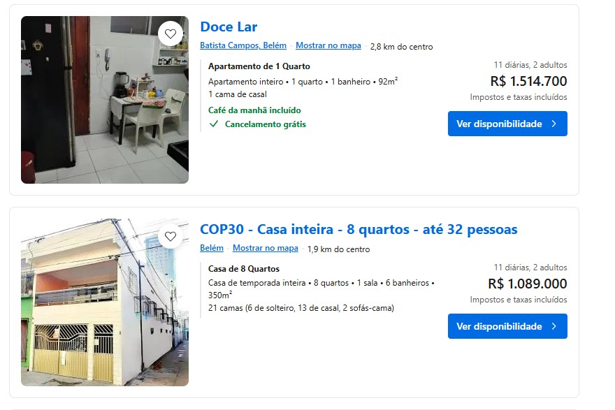 Órgãos de defesa do consumidor recomendam ações contra preços abusivos de hospedagem na COP 30 em Belém