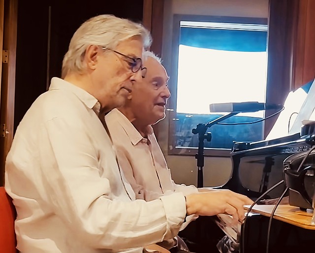 Francis Hime e Ivan Lins, ases do piano e das harmonias, retomam a parceria após 40 anos com canção ‘Imaginada’ 