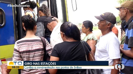 Giro em estação de ônibus mostra demora do transporte coletivo