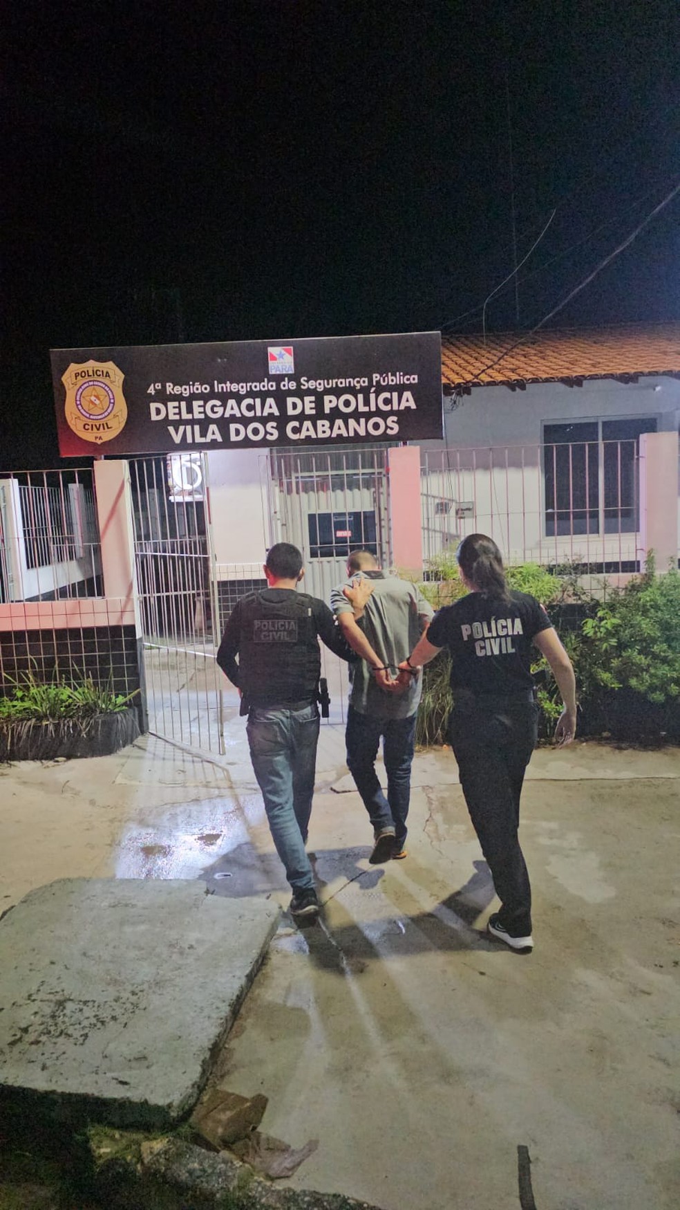 Suspeito de assassinato foi preso pela Polícia Civil do Pará  Foto: Divulgação
