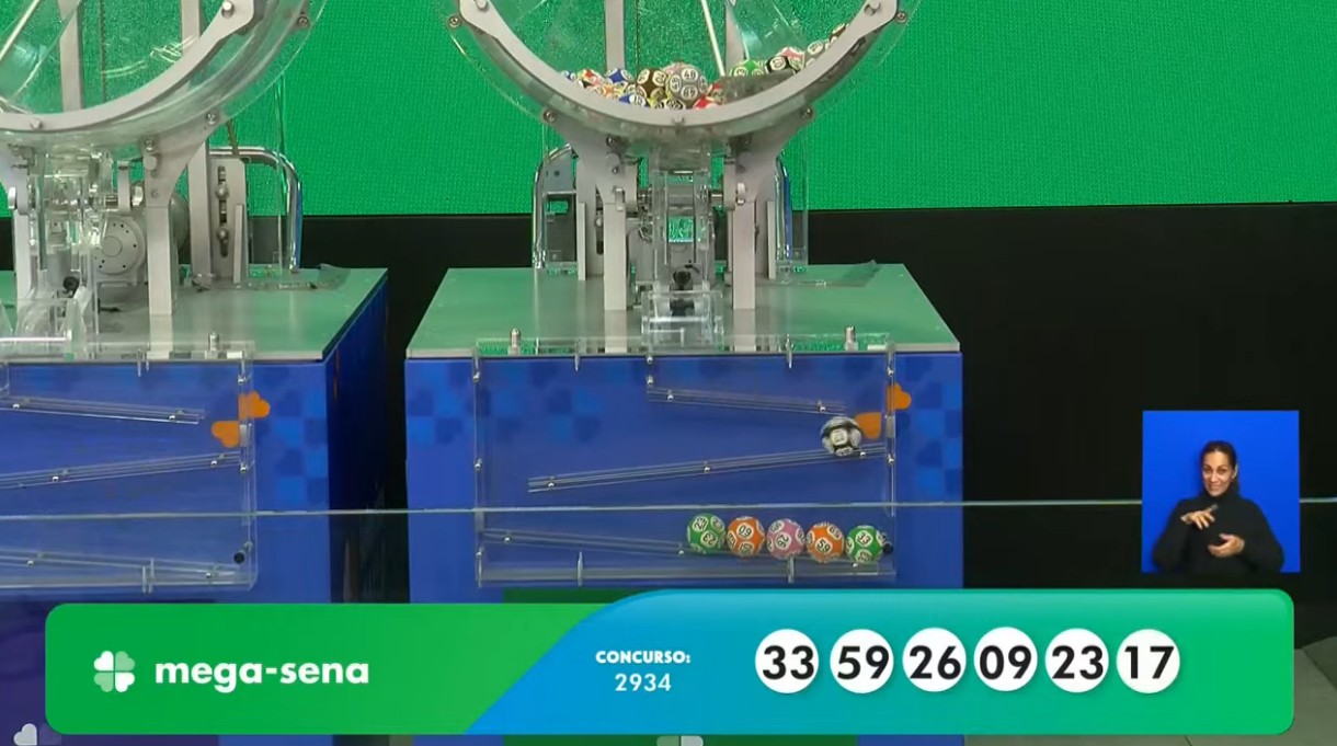 Mega-Sena, concurso 2.934: resultado