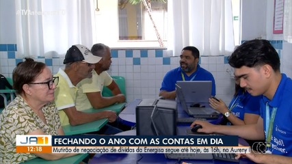Mutirão para negociar débitos antigos e valores de contas de energia atrasados