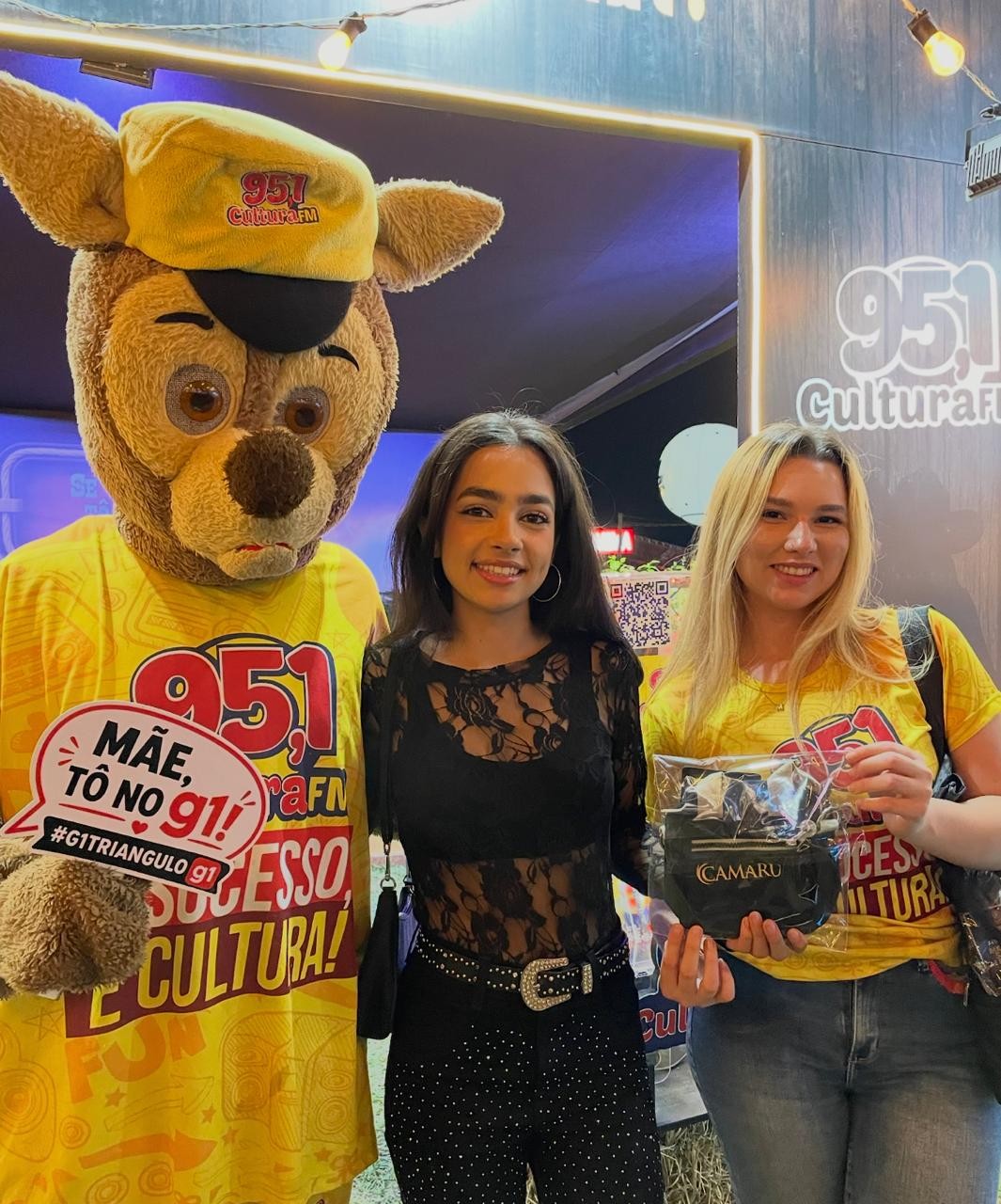 Público no Camaru 2026, primeira noite de festa em Uberlândia — Foto: Rádio Cultura 95.1/Divulgação