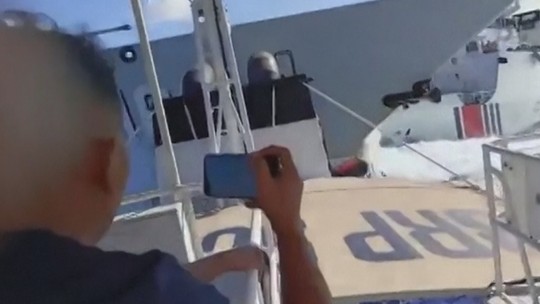 VÍDEO: navios da China colidem durante perseguição a barco filipino, afirma capital das Filipinas