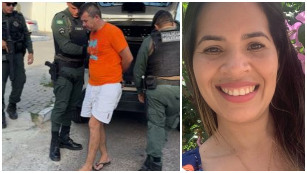Gilson Araujo de Sousa é suspeito de matar a companheira Thaynnar Rafaelly Gomes Lima na cidade de Tianguá. — Foto: Reprodução