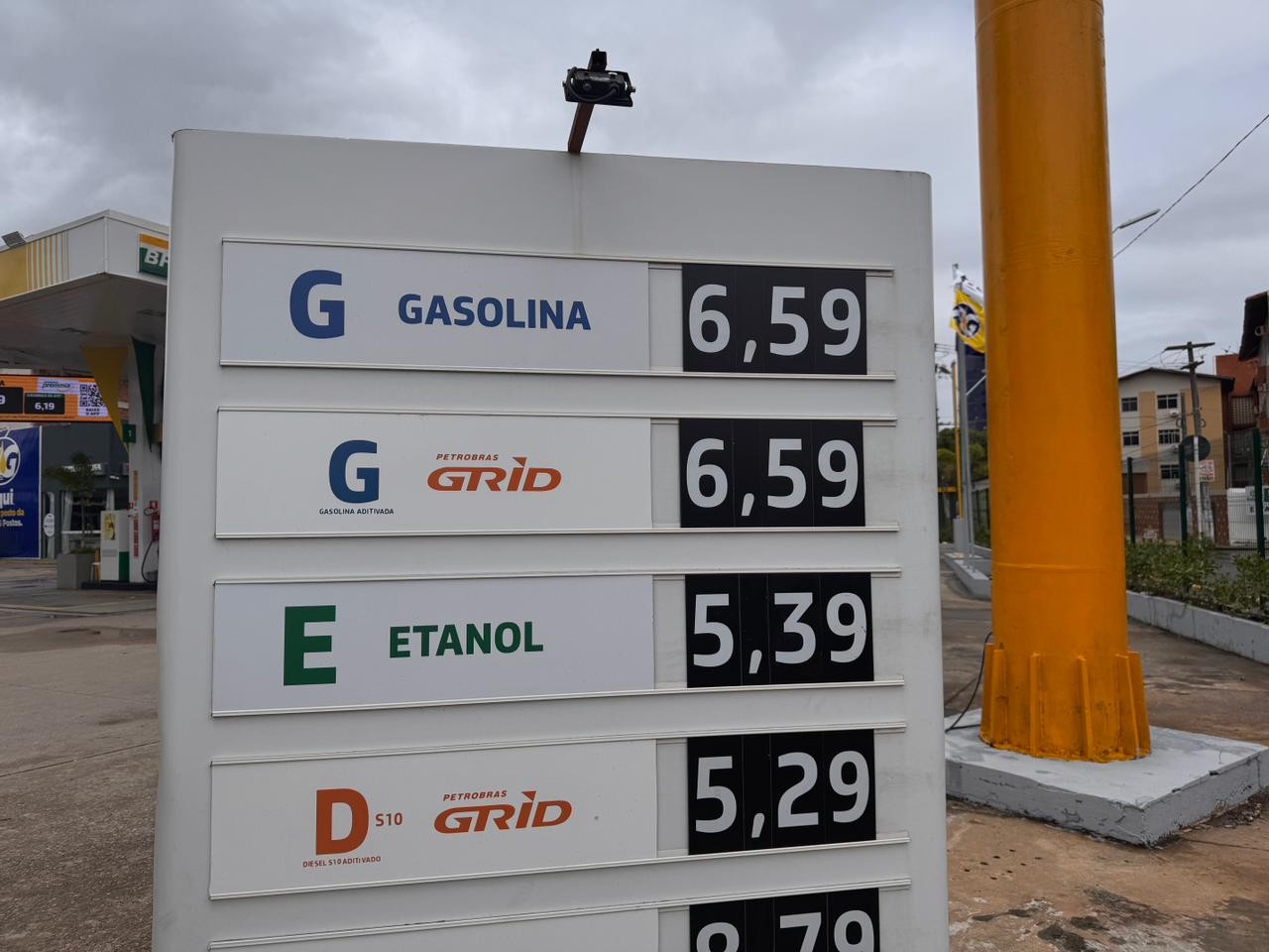 Preço da gasolina sobe e litro é vendido por até R$ 6,59 em Natal