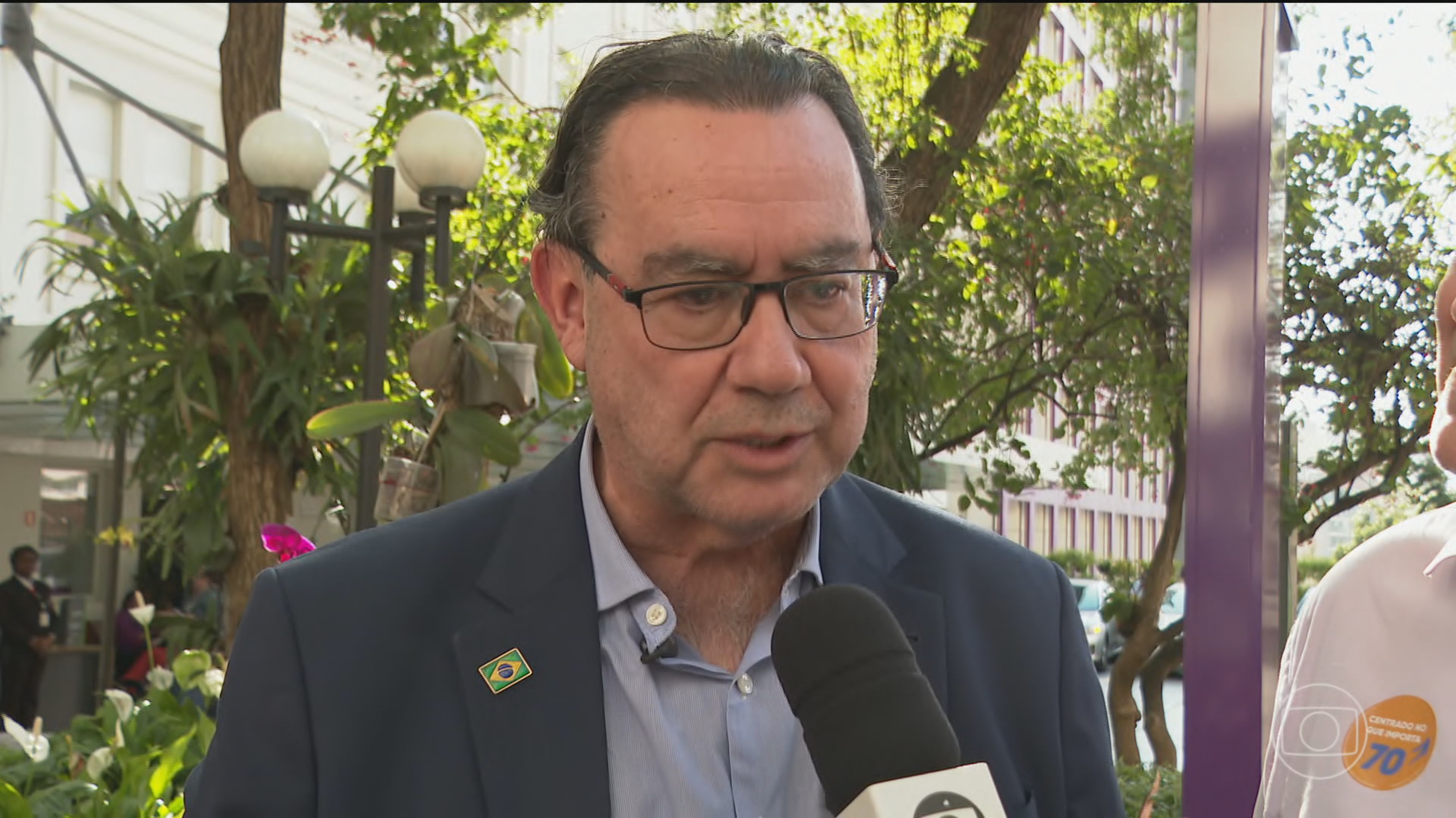 Augusto Cury, candidato do Avante à Presidência, passa o dia em SP