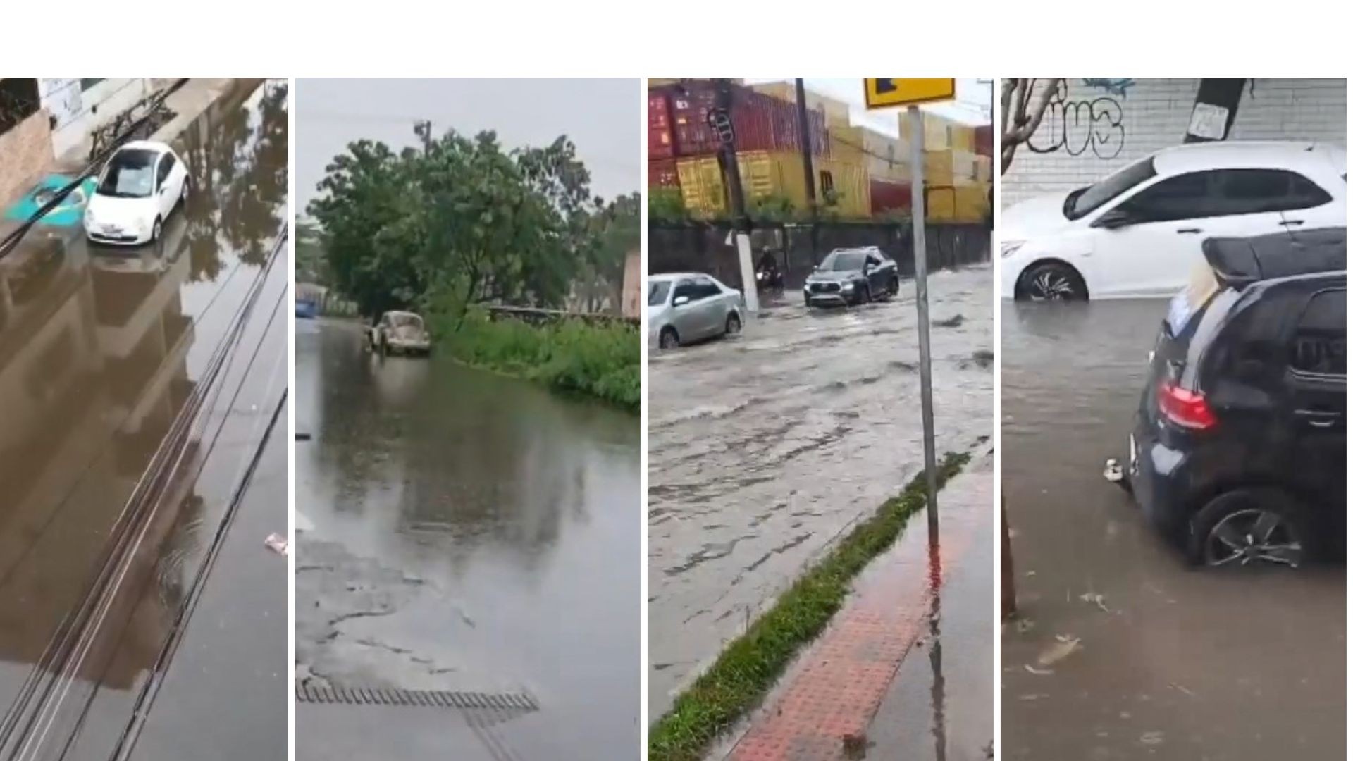 Chuva no ES cancela voos e missas no Covento da Penha, adia show e provoca alagamentos; veja a previsão
