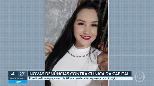 Família denuncia morte de jovem de 28 anos após cirurgia plástica em clínica de SP