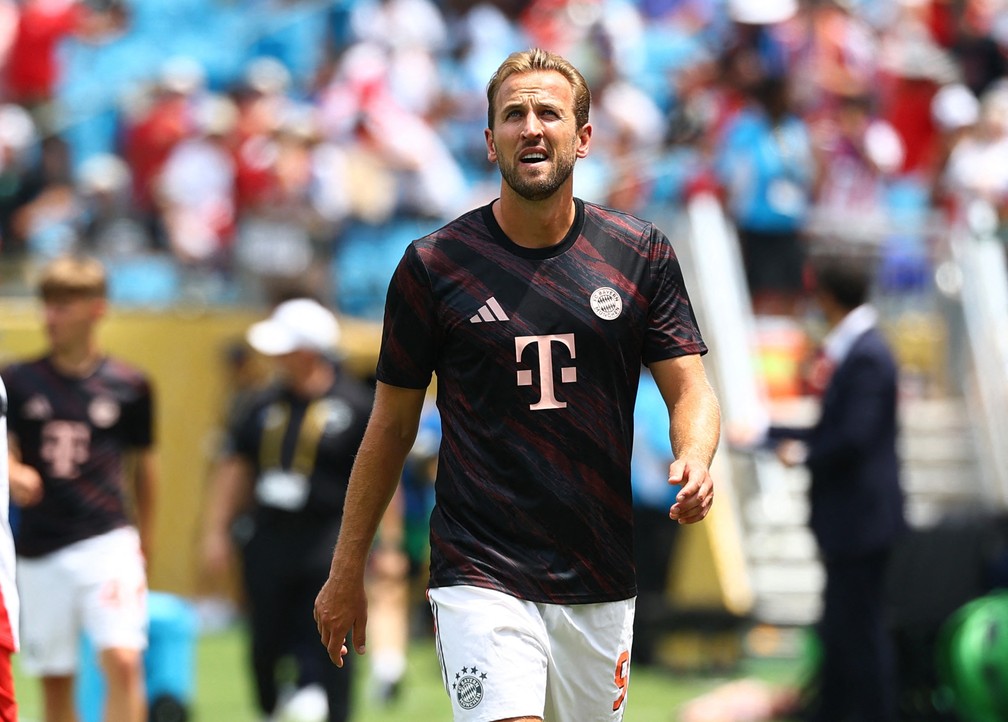 Harry Kane (Bayern de Munique) — Foto: REUTERS/Kai Pfaffenbach