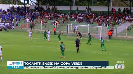 Copa Verde: Tocantinópolis enfrenta Gama-DF e Araguaína pega Capital-DF
