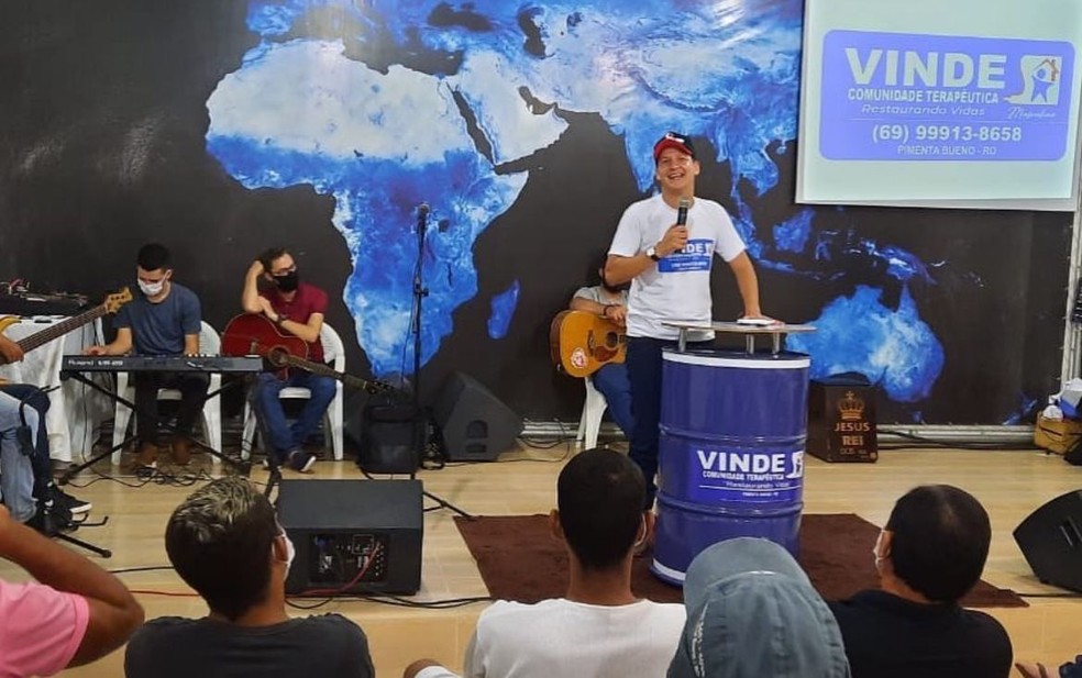 Marcelo foi o fundado da comunidade terapêutica 'Vinde' — Foto: Reprodução/Redes sociais